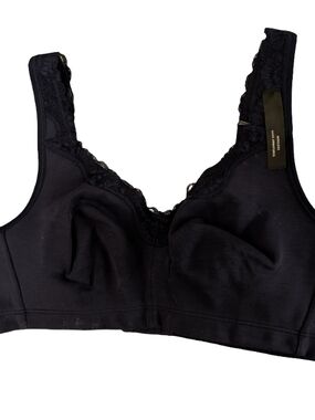 Addition Elle Dessee Navy Soft Cup Bra Breathable Support 40B